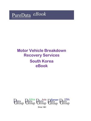 cover image of Motor Vehicle Breakdown Recovery Services in South Korea